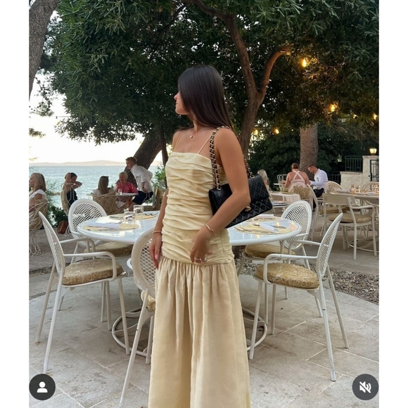 Zara Draped Midi Dress - Picture 4 of 16
